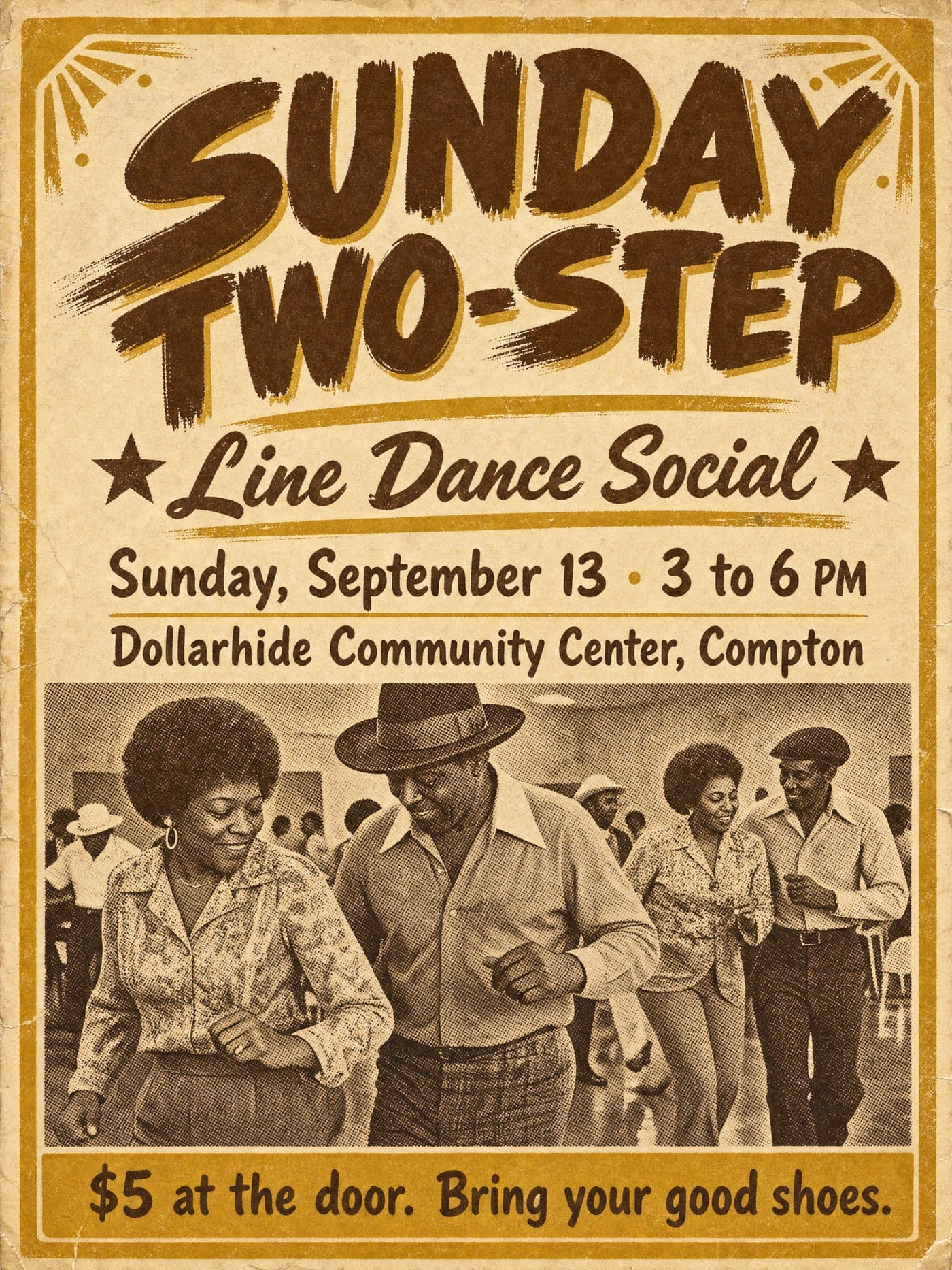 Sunday Two-Step: Line Dance Social