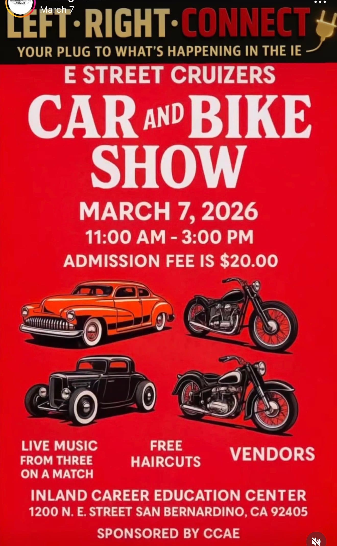 E Street Cruisers — Car & Bike Show